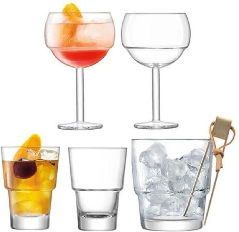 Mixologist Cocktailmaker - Iceset van 6 Stuks by LSA International in Transparent – product photo