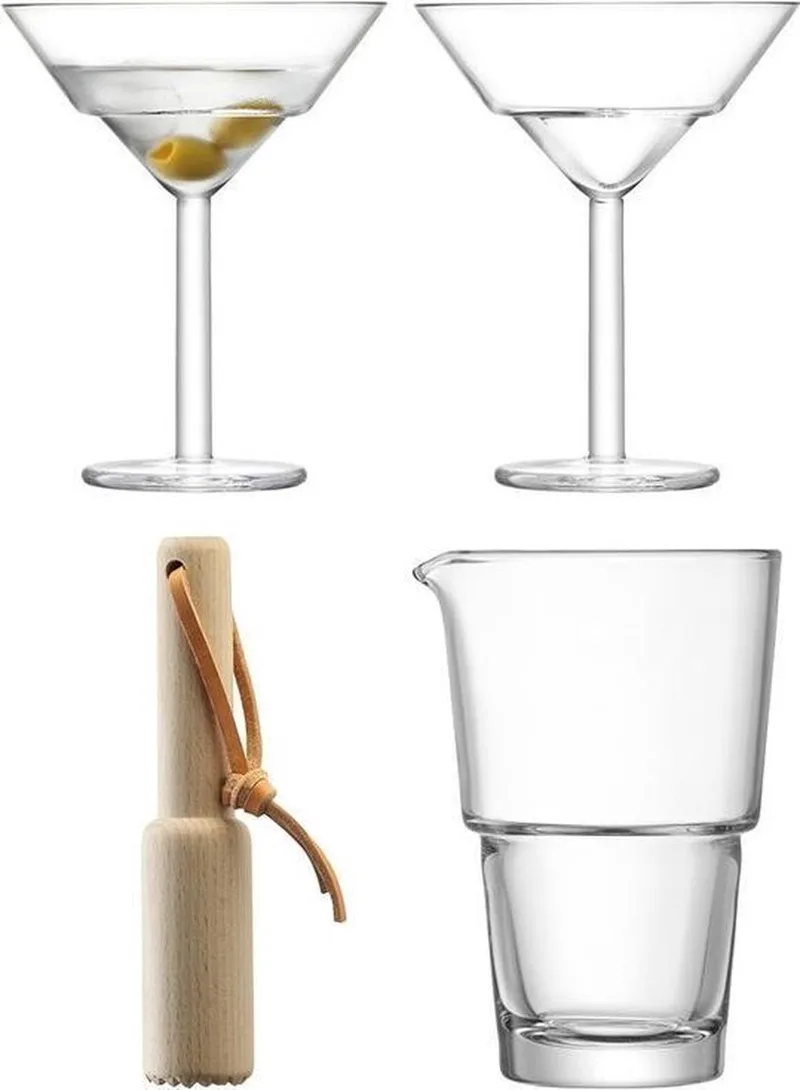 Mixologist Cocktailmaker - Starterset van 4 Stuks by LSA International in Transparent – product photo