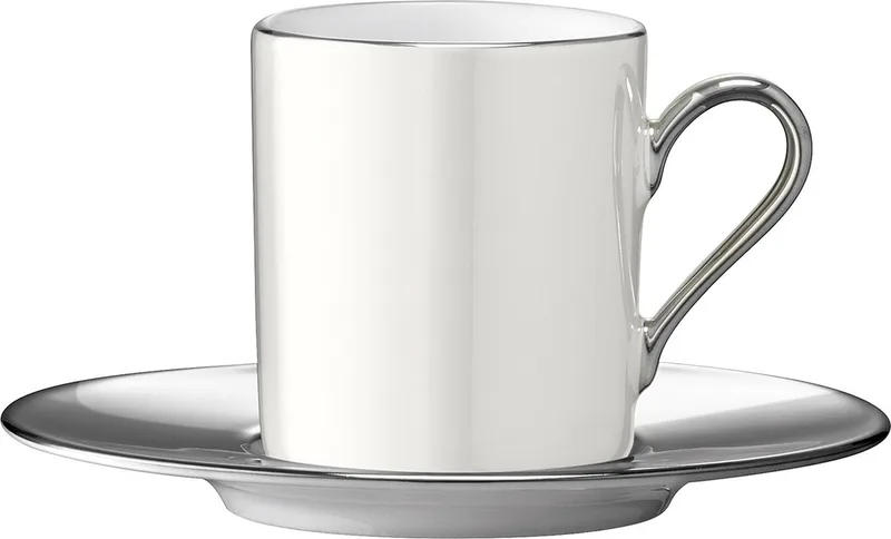 Palazzo Koffiekop en Schotel 100 ml fra LSA International i Hvid – produktbillede
