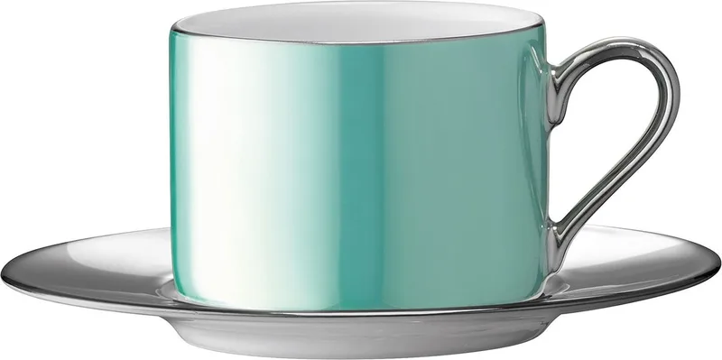 Palazzo Theekop en Schotel 250 ml van LSA International in Groen – productfoto