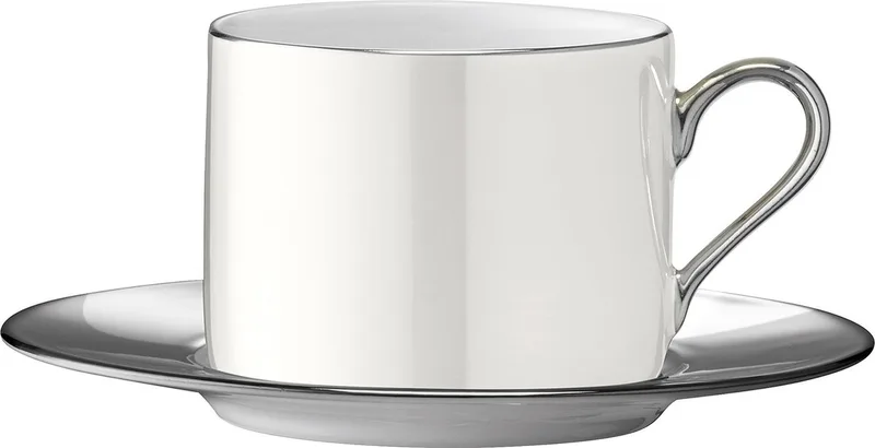 Palazzo Theekop en Schotel 250 ml fra LSA International i Hvid – produktbillede