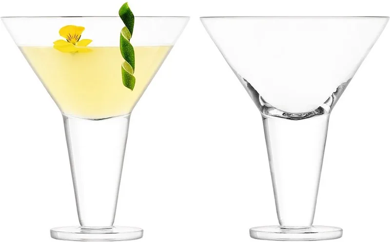 Rum Cocktailglas - 300 ml - Set van 2 Stuks by LSA International in Transparent – product photo