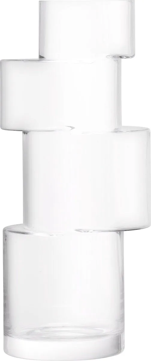 Tier Vaas 35 cm - Glas by LSA International in Transparent – product photo