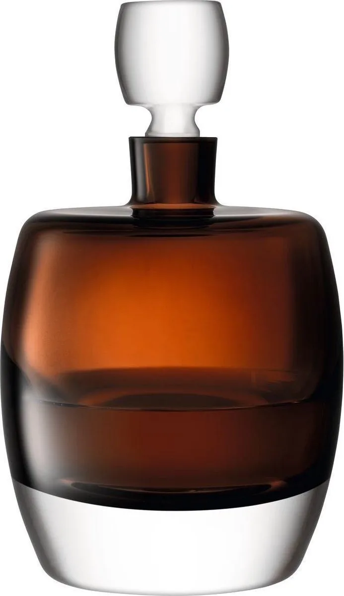 Whisky Club Decanteer Karaf - 1,05 liter - Glas by LSA International in Brown – product photo