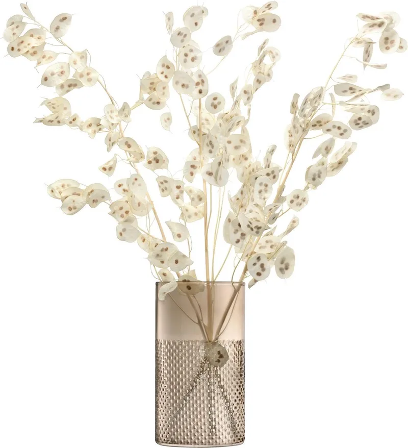 Wicker Lantaarn of Vaas - 25,9 cm Hoog by LSA International in Taupe – product photo