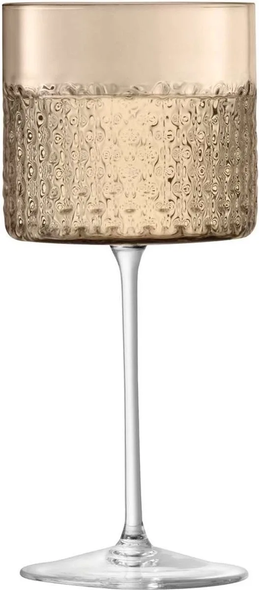 Wicker Wijnglas 320 ml Set van 2 Stuks by LSA International in Transparent – product photo