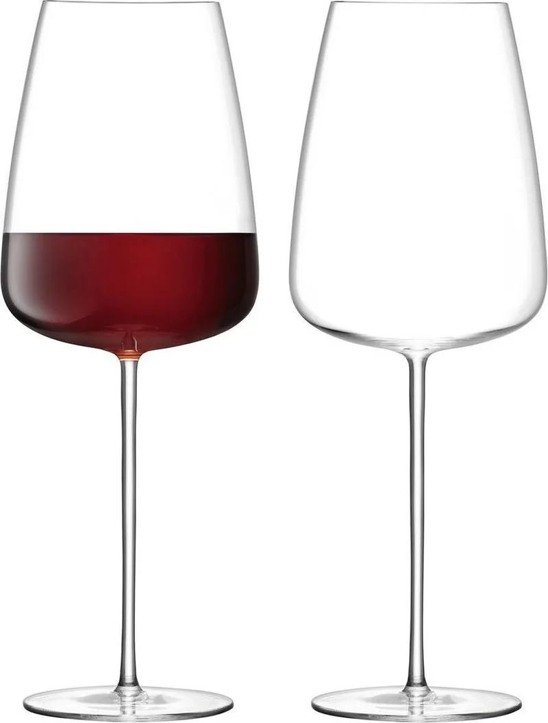 Wine Culture Rode Wijnglazen - 800 ml - Set van 2 Stuks by LSA International in Transparent – product photo