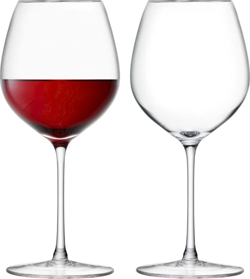 Wine Wijnglas Rood 400 ml Set van 2 Stuks - Glas by LSA International in Transparent – product photo