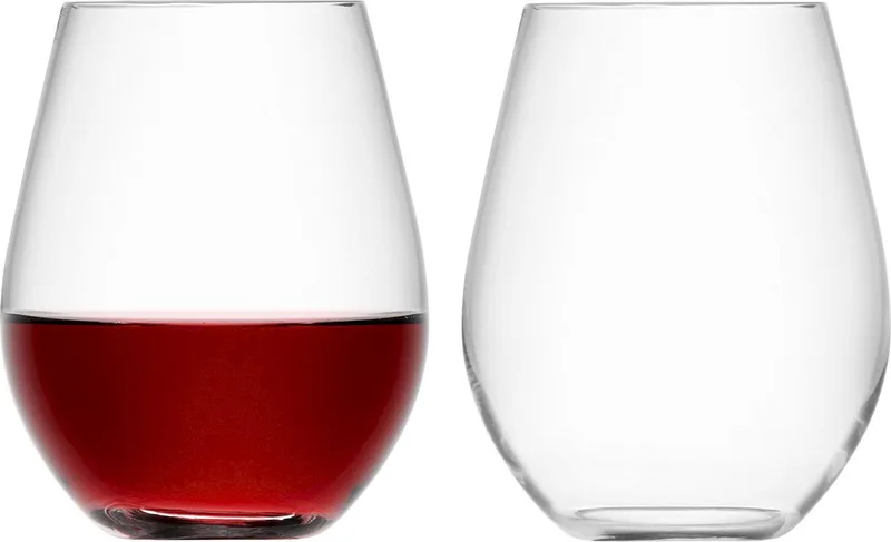 Wine Wijnglas Rood 530 ml Set van 2 Stuks - Glas by LSA International in Transparent – product photo