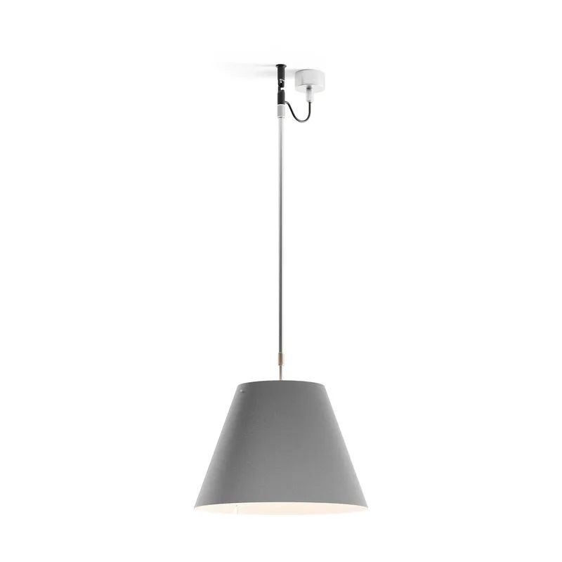 Costanza D13 s Pendelleuchte Concrete de Luceplan – photo du produit