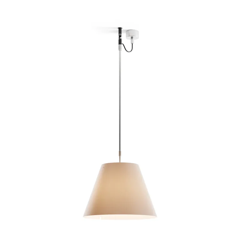 Costanza D13 s Pendelleuchte Shaded stone de Luceplan – photo du produit