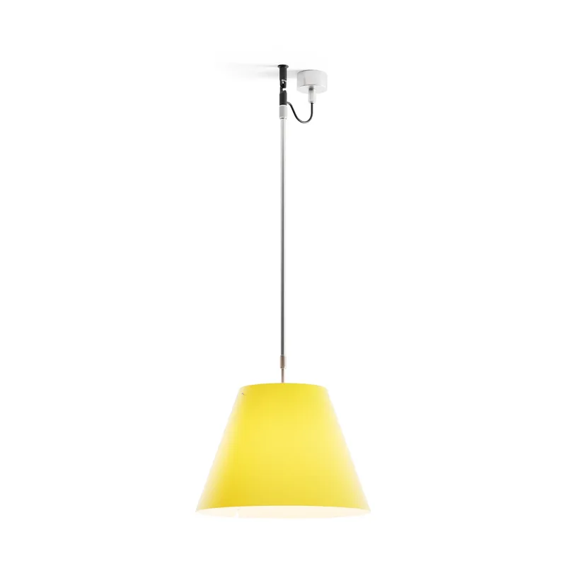 Costanza D13 s Pendelleuchte Smart yellow by Luceplan – product photo