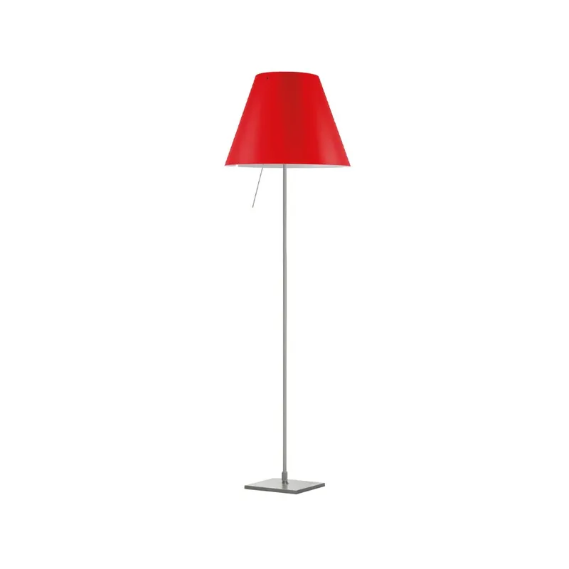 Costanza D13 t.i.f. Stehleuchte Primary red de Luceplan – photo du produit