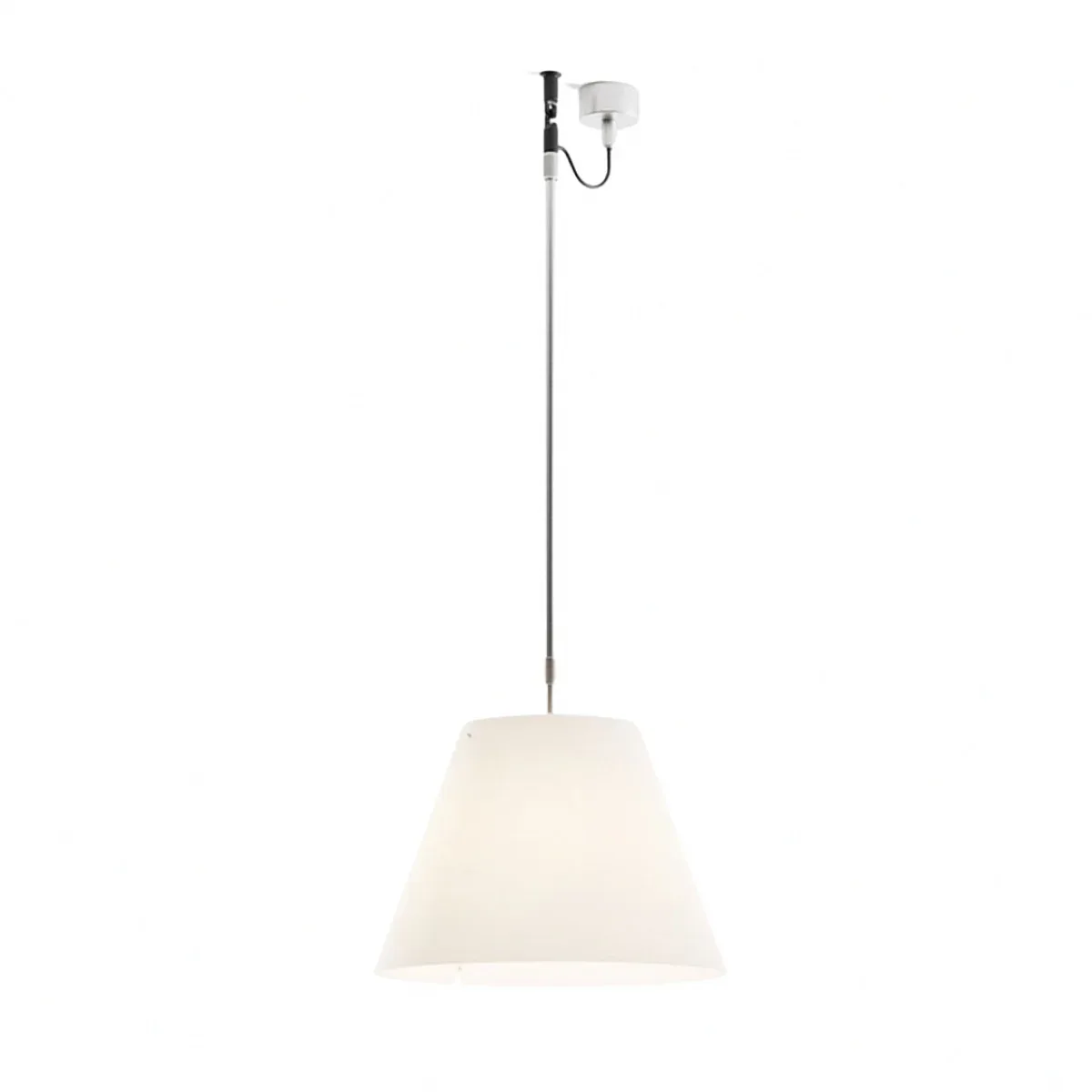 Costanza telescopisch hanglamp alu van Luceplan – productfoto