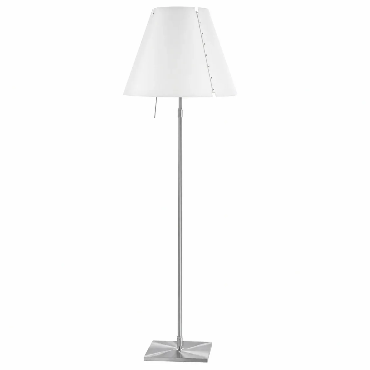 Costanza telescopisch vloerlamp alu van Luceplan – productfoto
