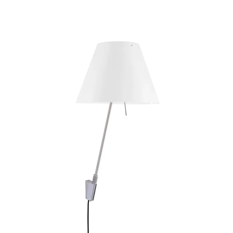 Costanzina D13 a.pi Wandleuchte Weiß, on-off switch van Luceplan – productfoto