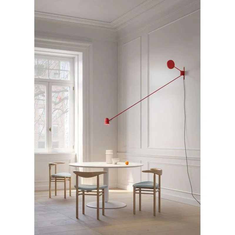 Counterbalance Wandlamp Red - Luceplan - Woonkamer - Metaal de Luceplan – photo du produit