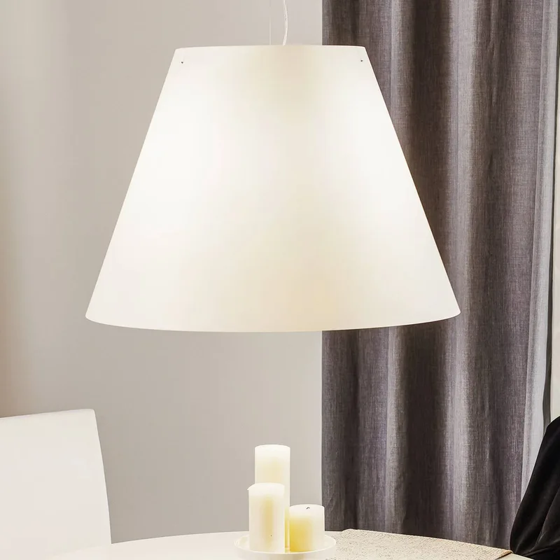 Grande Costanza - hanglamp, wit van Luceplan in Wit, aluminium – productfoto