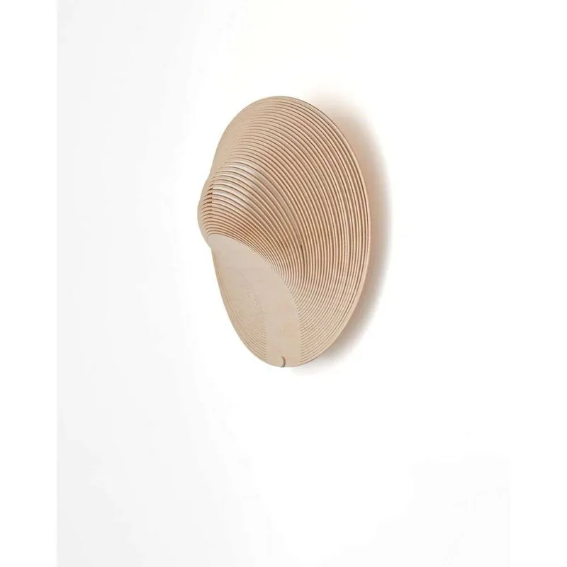 Illan wandlamp 2700K Birch - Luceplan - Woonkamer - Hout by Luceplan – product photo