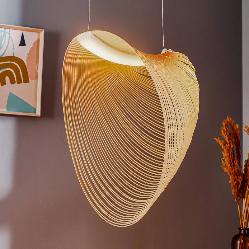 LED-hanglamp Illan dimbaar Ø 60 cm van Luceplan in Birk – productfoto
