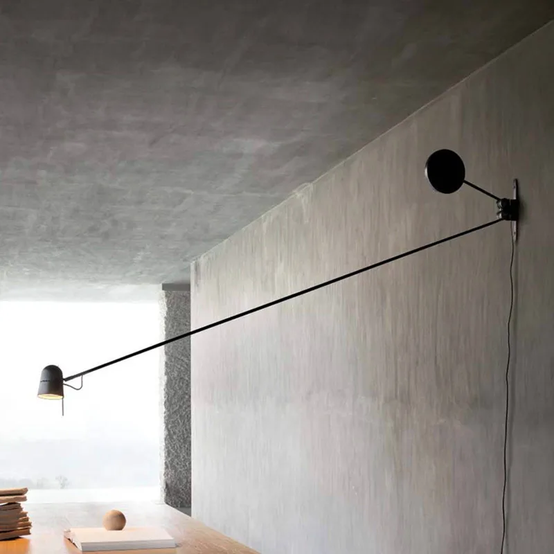 LED wandlamp Counterbalance zwart by Luceplan – product photo
