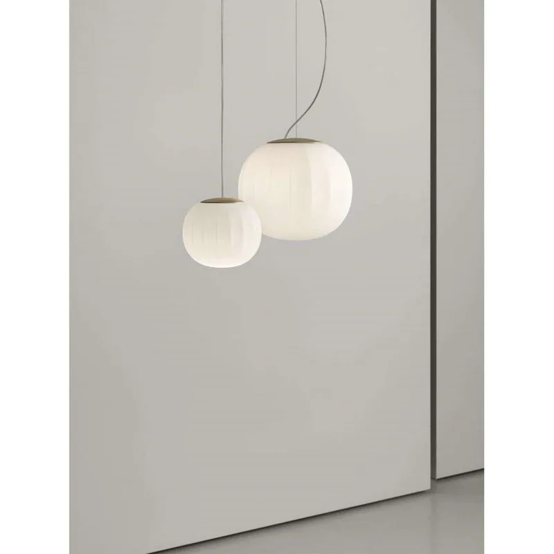 Lita Hanglamp Ø14 Brass - Luceplan - Woonkamer - Glas by Luceplan – product photo