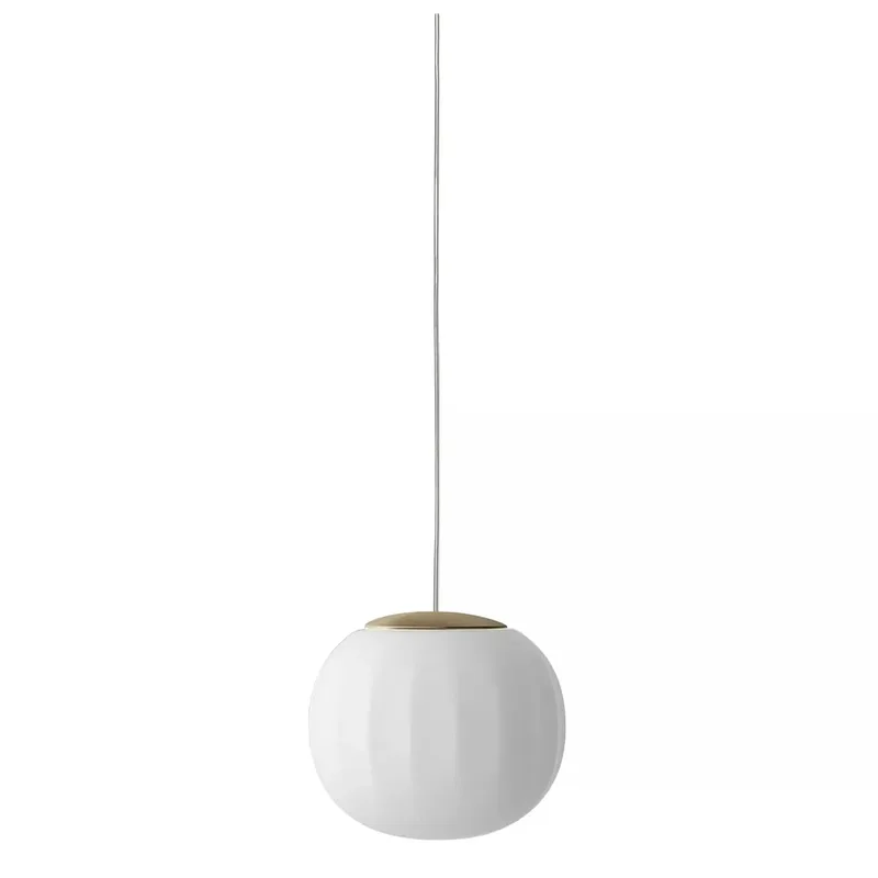 Lita Pendelleuchte Ø18cm, Messing van Luceplan – productfoto