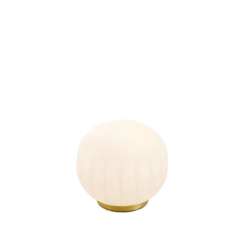 Lita Tischleuchte Ø18cm, Messingssockel by Luceplan – product photo