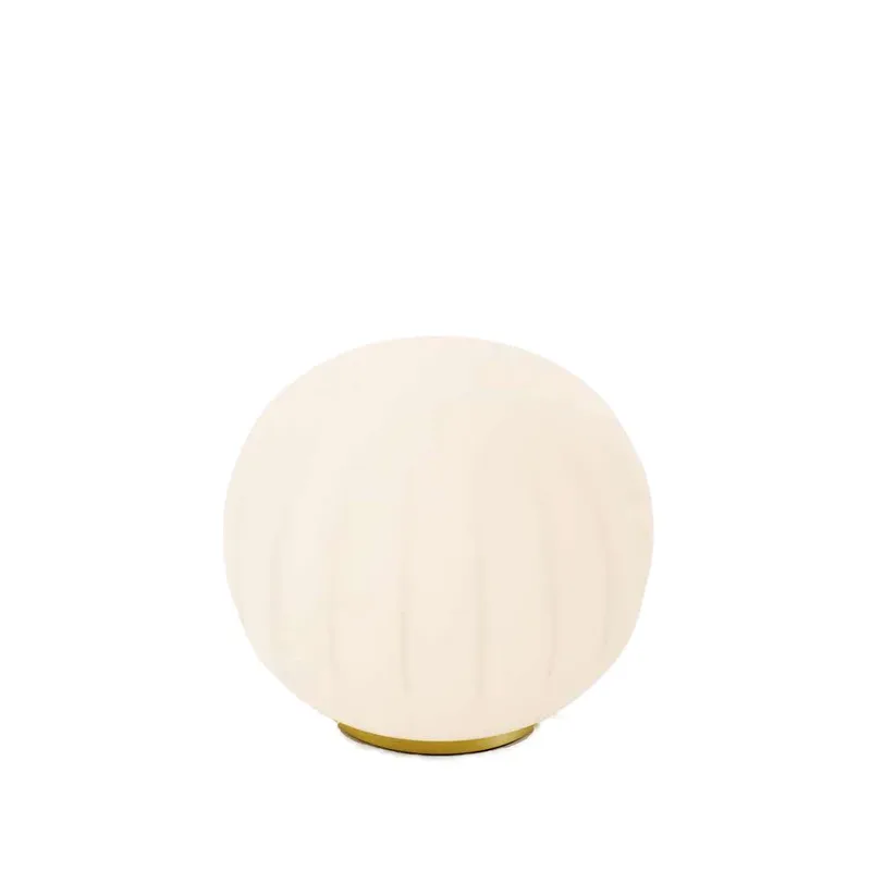 Lita Tischleuchte Ø30cm, Messingsockel de Luceplan – photo du produit