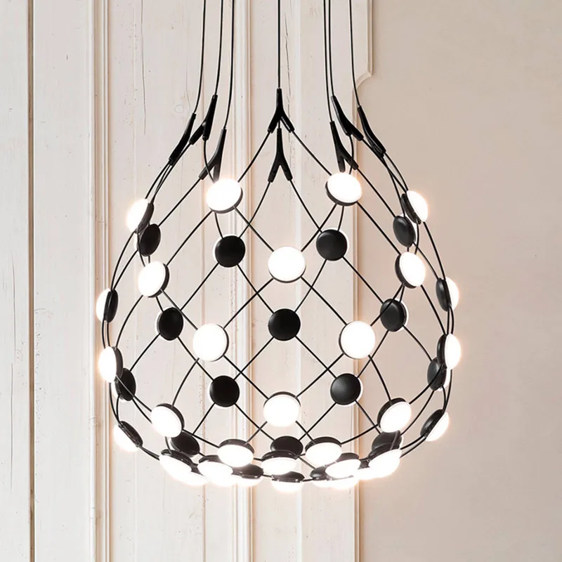 MESH hanglamp 55 cm van Luceplan in Zwart – productfoto