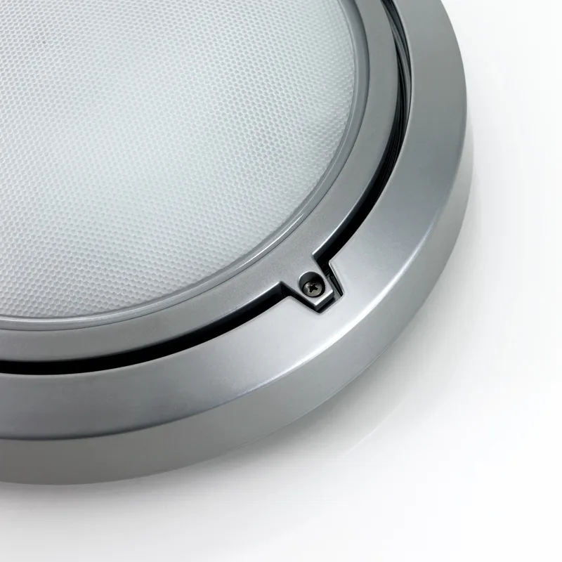 Metropoli 27 Wand-/plafondlamp Ø 27 cm, IP65, aluminium - Luceplan - Badkamer by Luceplan – product photo
