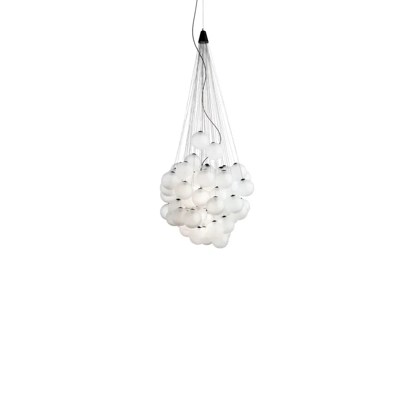 Stundastic Pendelleuchte Opal, 48 Kugeln by Luceplan – product photo