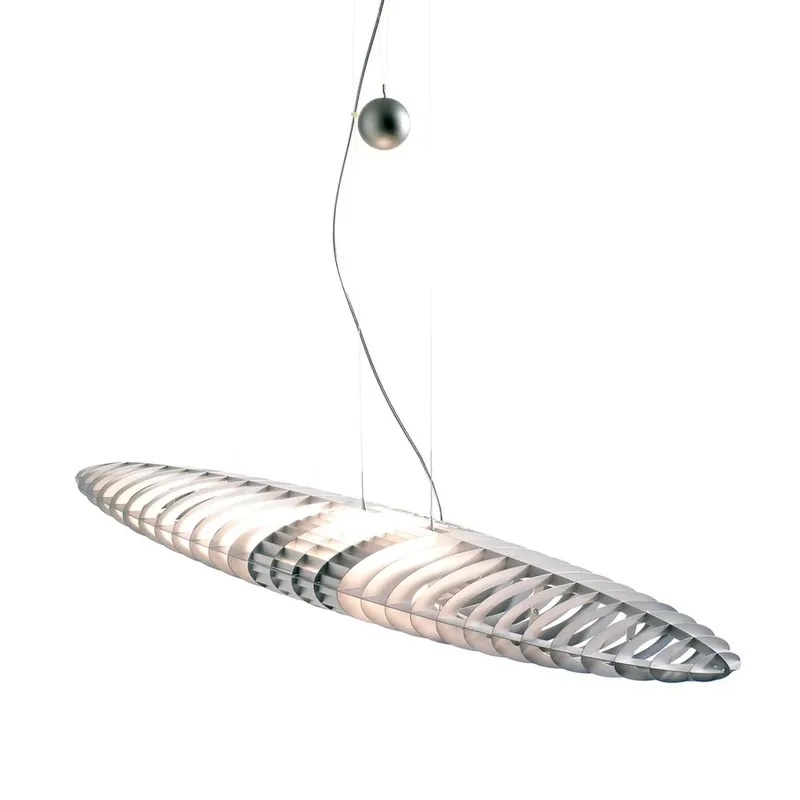 Titania D17 Pendelleuchte Aluminium, austauschbare Lichtfilter by Luceplan – product photo