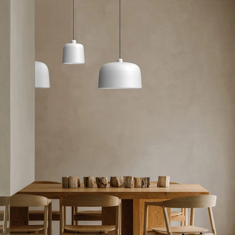 Zile hanglamp Ø20 matwit - Luceplan - Woonkamer - Designer - Kunststof - 1 lamp by Luceplan – product photo