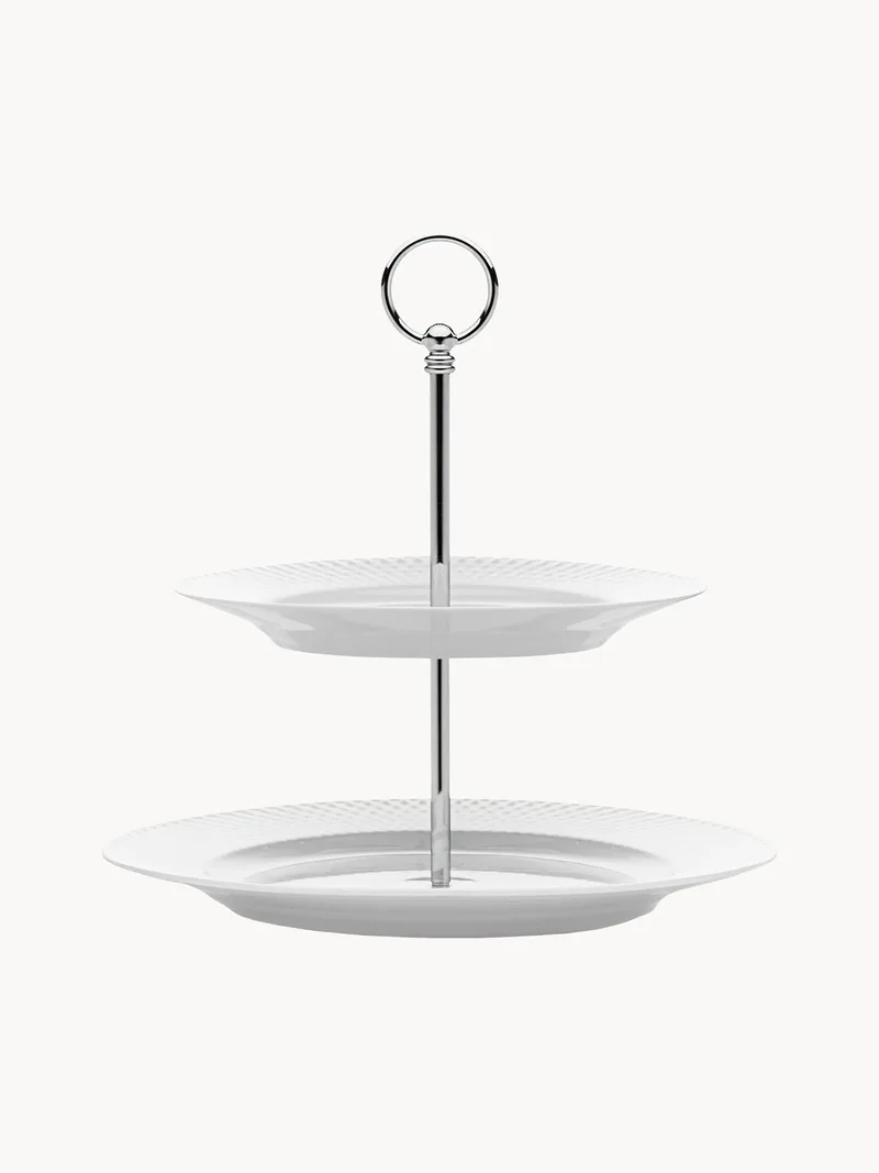 3-laags serveerplateau Rhombe by Lyngby Porcelæn – product photo