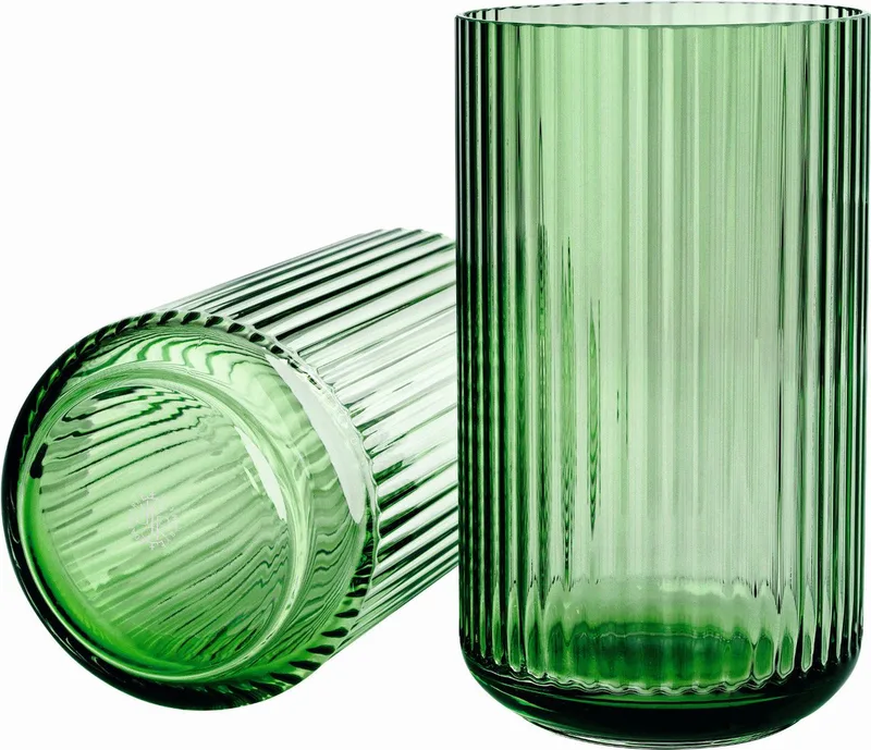 Lingby vaas 20cm copenhagen green by Lyngby Porcelæn in Groen – product photo