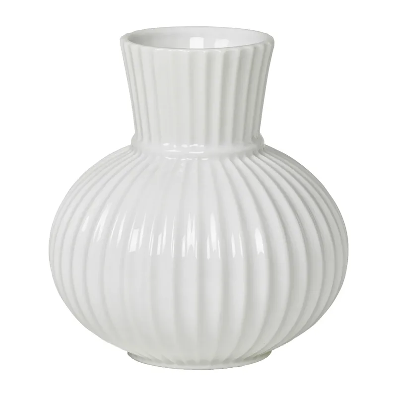 Lyngby Tura Vase weiß 14,5cm by Lyngby Porcelæn – product photo