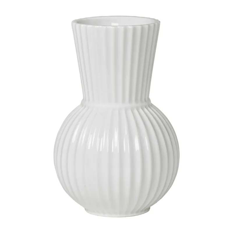 Lyngby Tura Vase weiß 18cm by Lyngby Porcelæn – product photo