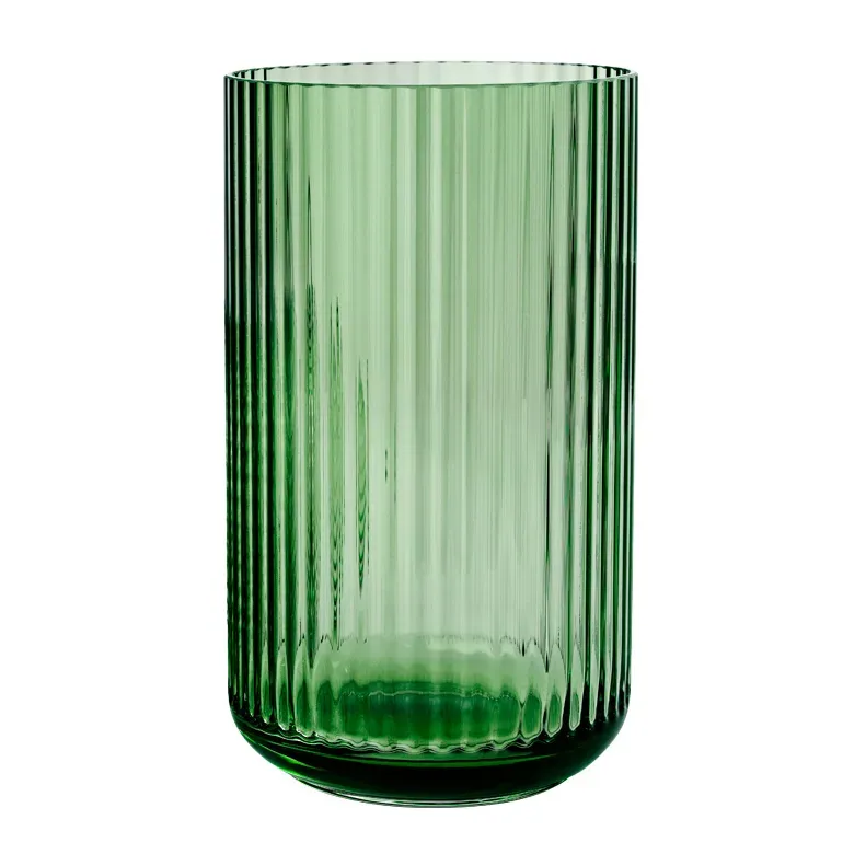 Lyngby Vase Glas Copenhagen green 31cm van Lyngby Porcelæn – productfoto