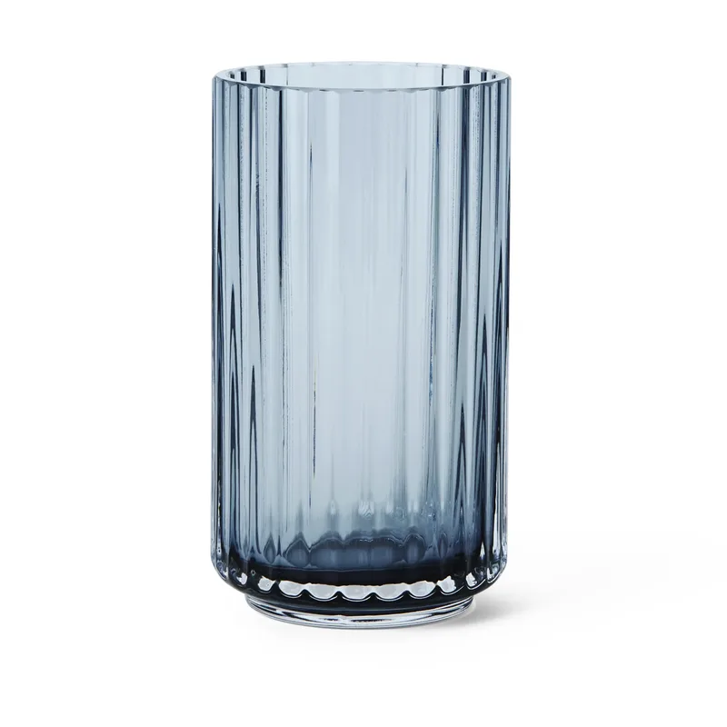 Lyngby Vase Glas Mitternachtsblau 12,5cm von Lyngby Porcelæn – Produktfoto