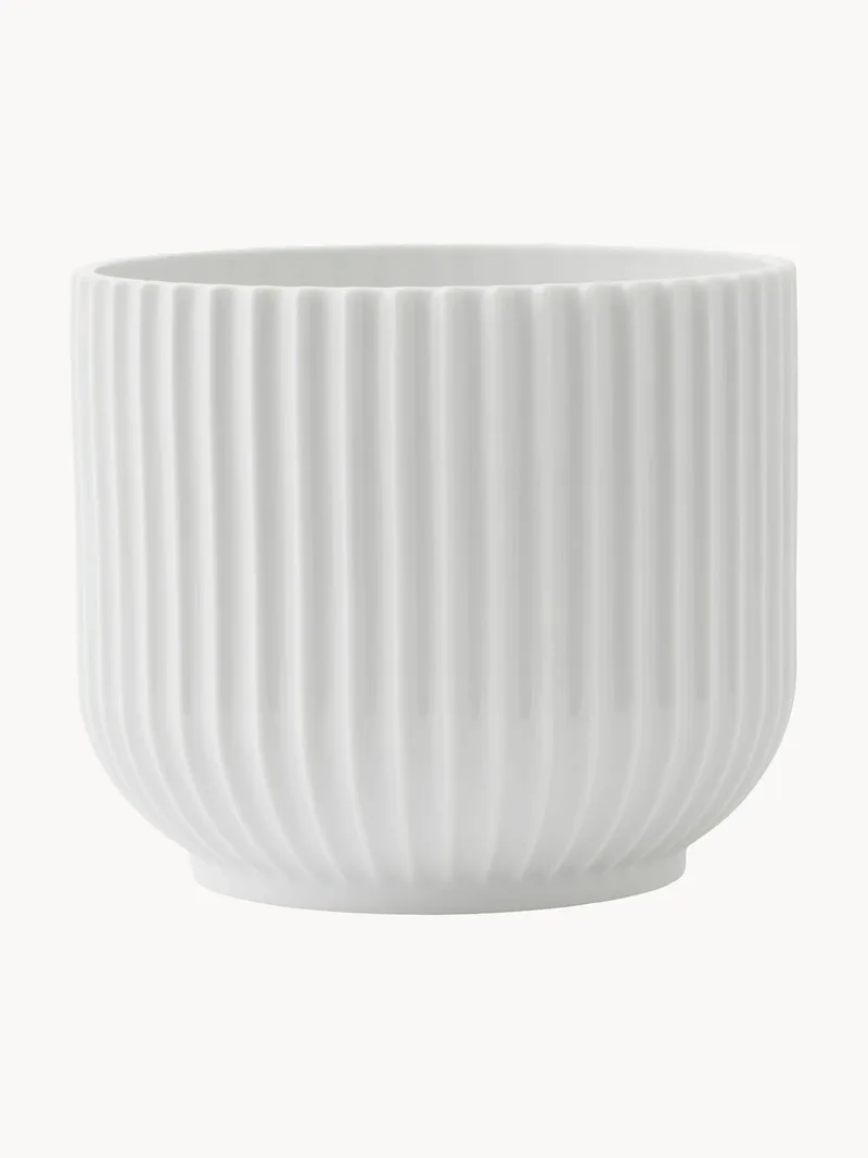 Porseleinen plantenpot Lyngby, H 13 cm by Lyngby Porcelæn – product photo