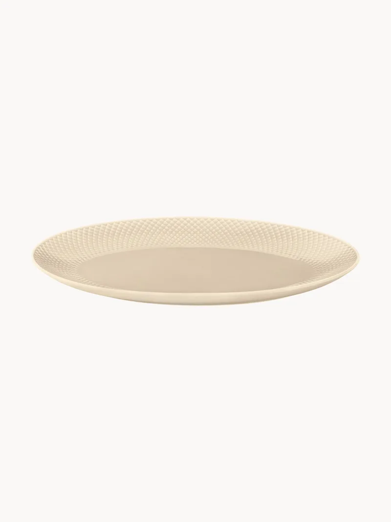 Porseleinen serveerplateau Rhombe Earth by Lyngby Porcelæn – product photo