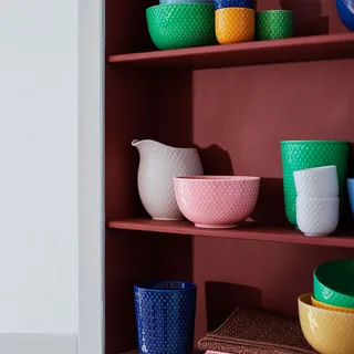 Rhombe Becher 33cl Dunkelblau by Lyngby Porcelæn – product photo 4 of 5