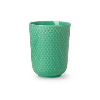 Rhombe Becher 33cl Grün von Lyngby Porcelæn – Produktfoto 1 von 5
