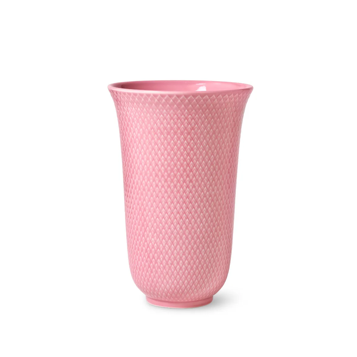 Rhombe Color Vase, 20 cm, rosa by Lyngby Porcelæn – product photo