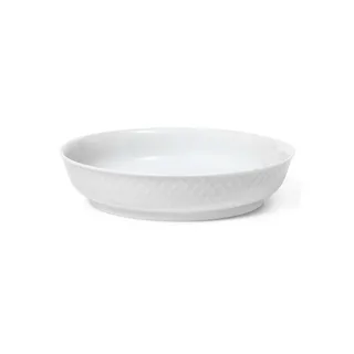 Rhombe Dessertteller Ø16cm Weiß von Lyngby Porcelæn – Produktfoto 1 von 3