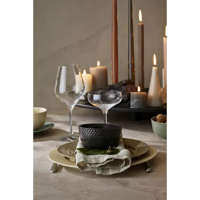 Rhombe Earth Schale Ø11 cm Slate by Lyngby Porcelæn – product photo 3 of 5