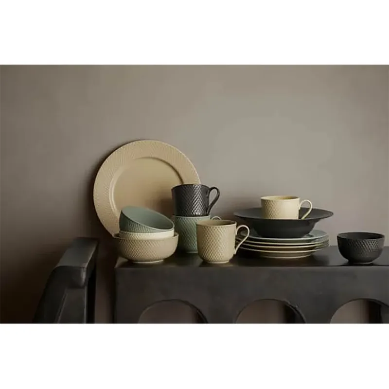 Rhombe Earth Tasse 39 cl Slate by Lyngby Porcelæn – product photo 2 of 5