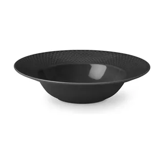Rhombe Earth tiefer Teller Ø24,5 cm Slate by Lyngby Porcelæn – product photo 2 of 5