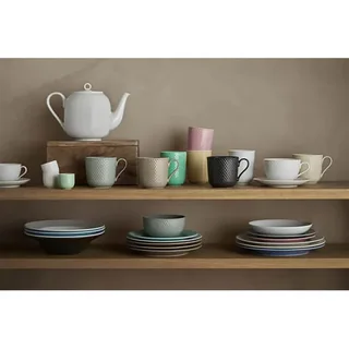 Rhombe Earth tiefer Teller Ø24,5 cm Slate by Lyngby Porcelæn – product photo 3 of 5